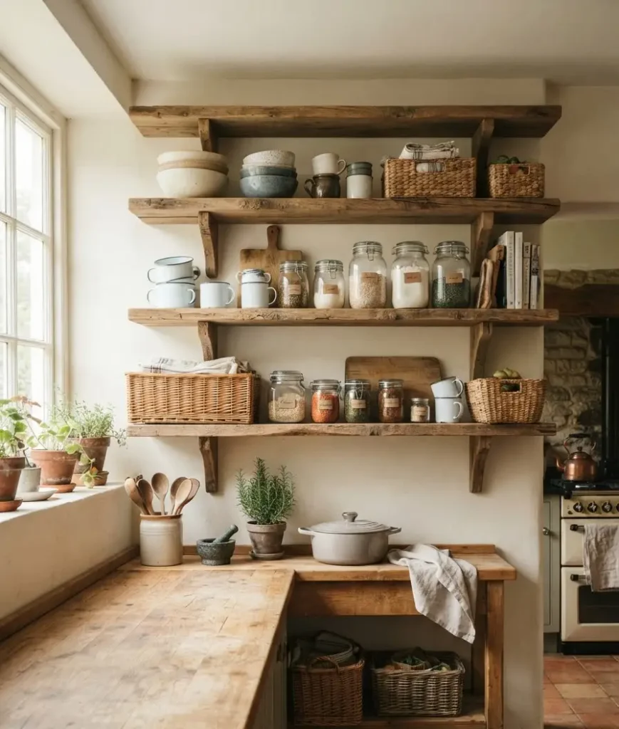  A reclaimed wood open 
