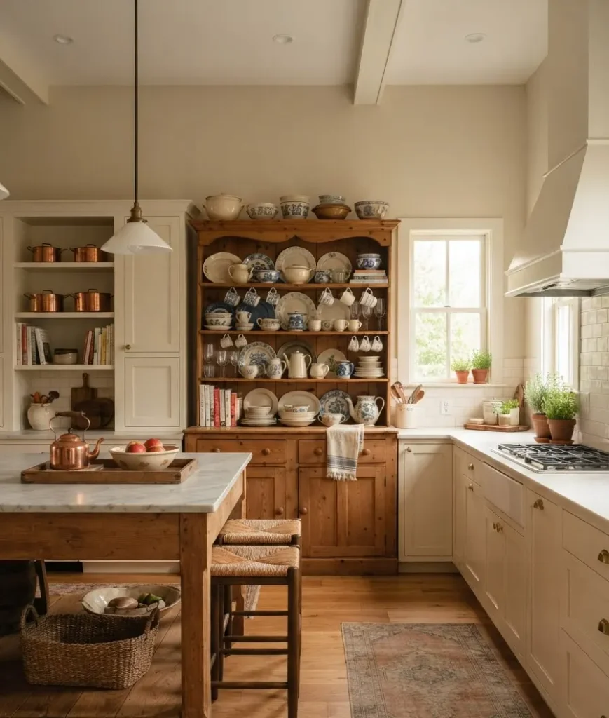Add a freestanding hutch