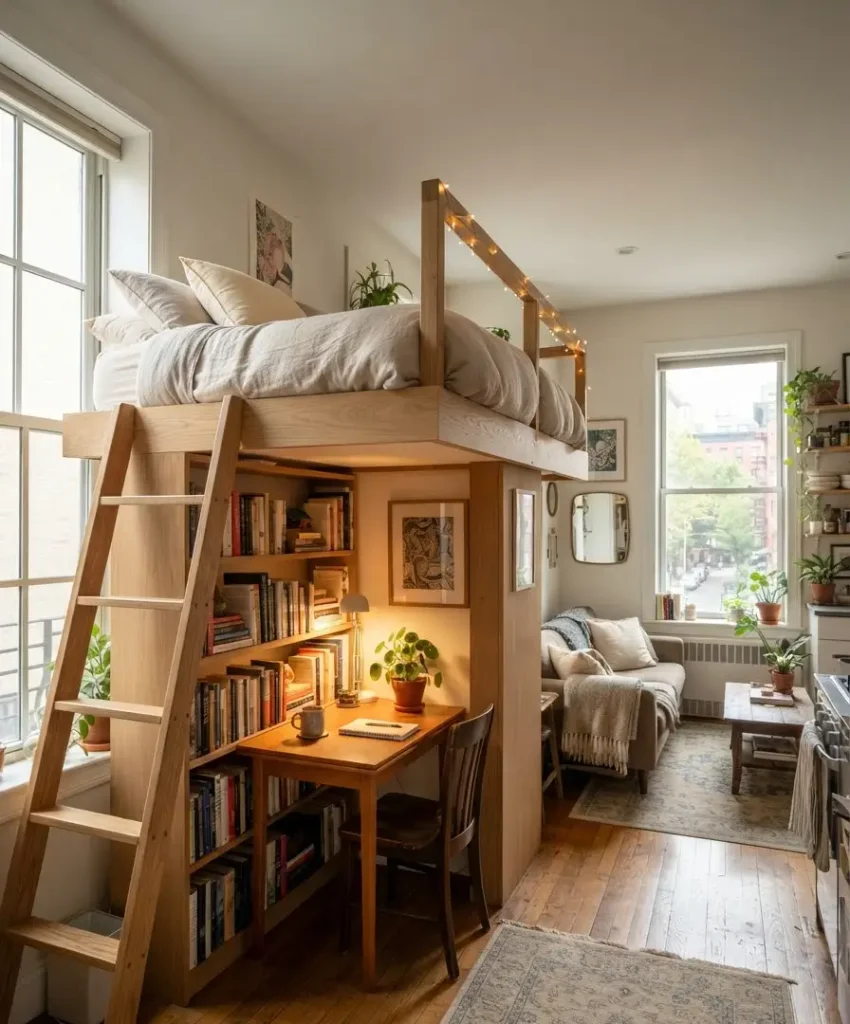 Add a loft or platform bed