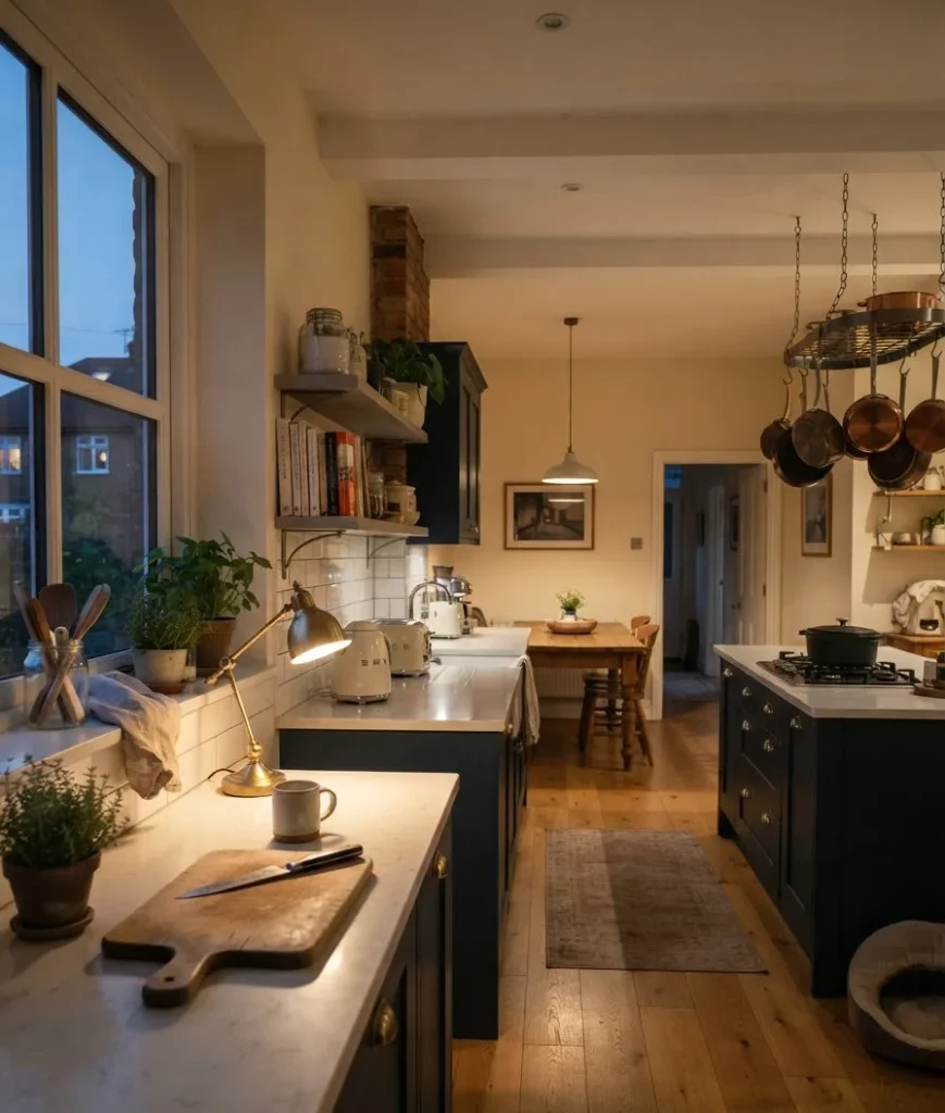 Add a small task lamp on 