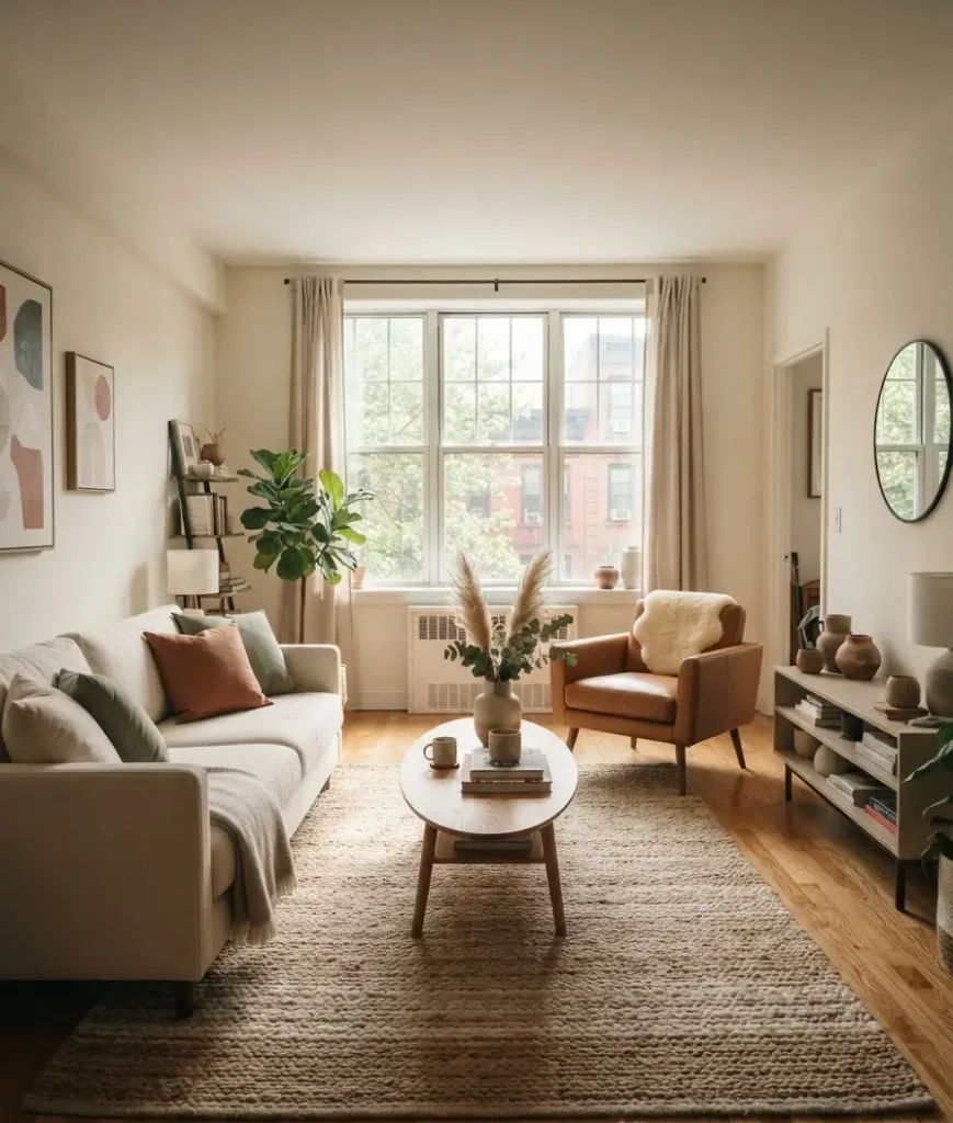 Arrange furniture