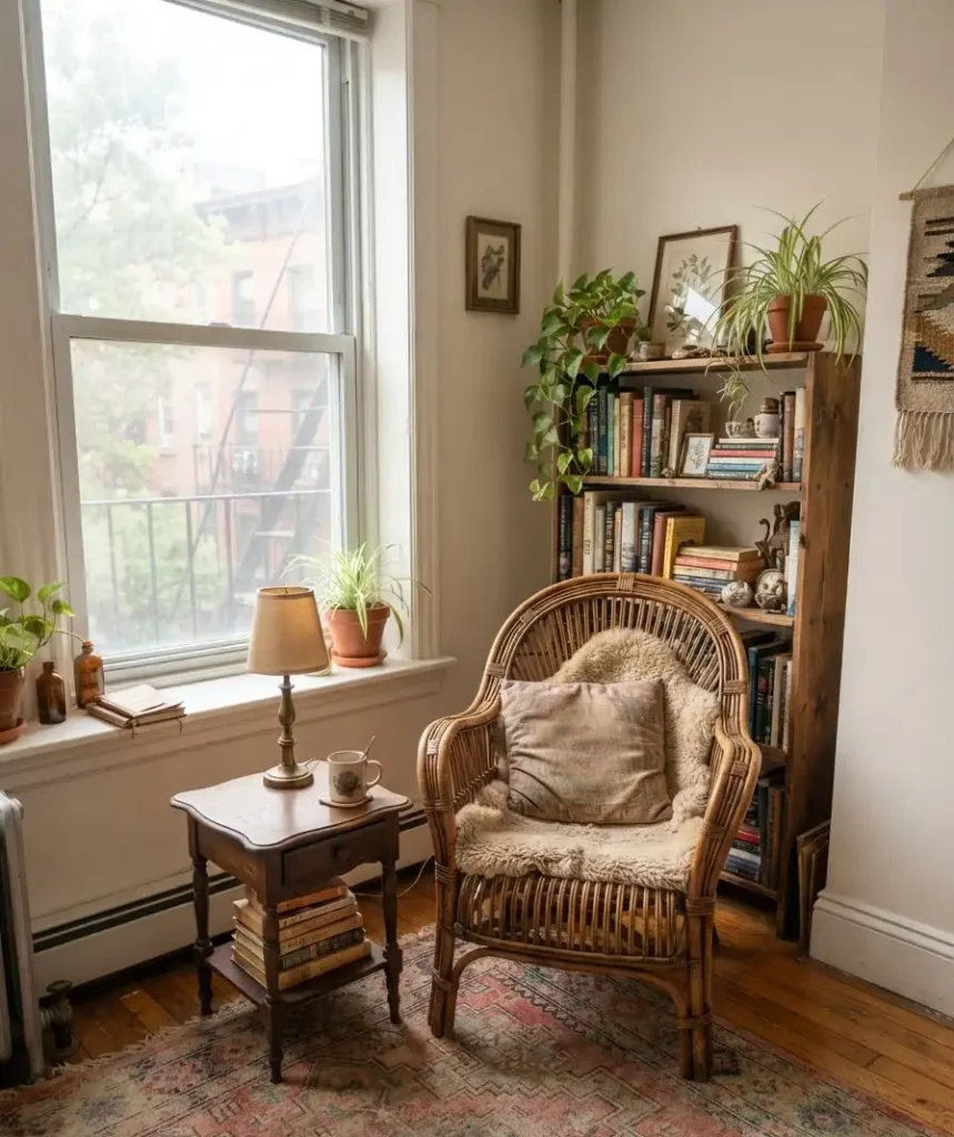 Boho on a renter's budget