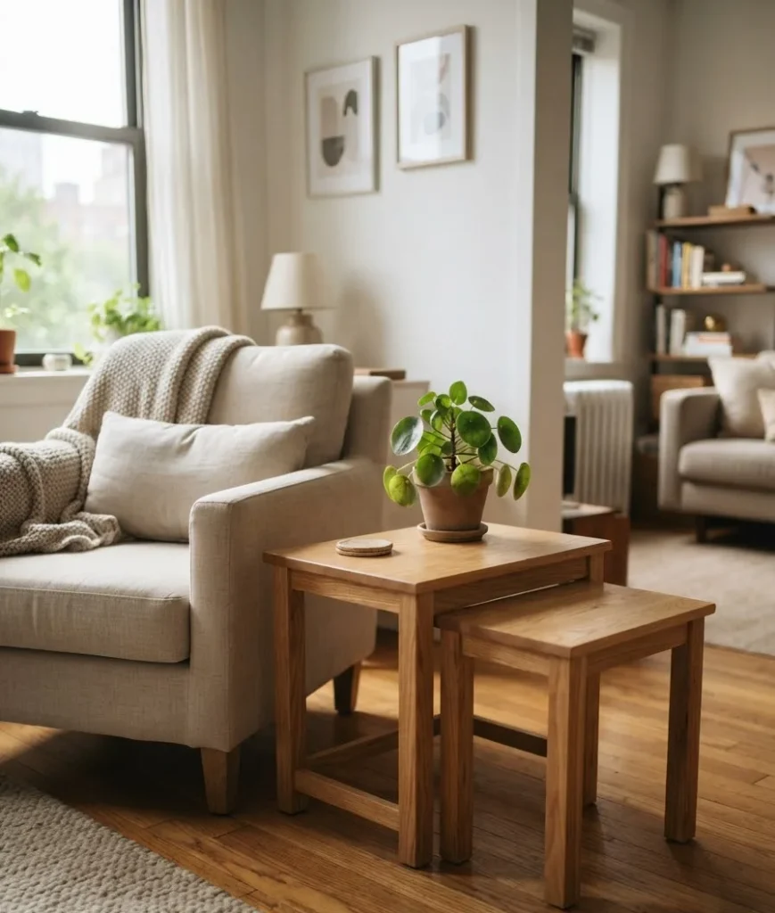 Choose a nesting table set inste