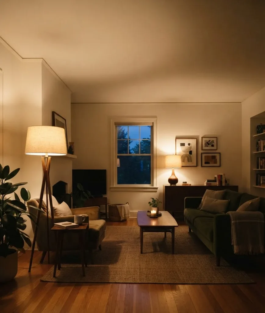Ditch the overhead light as