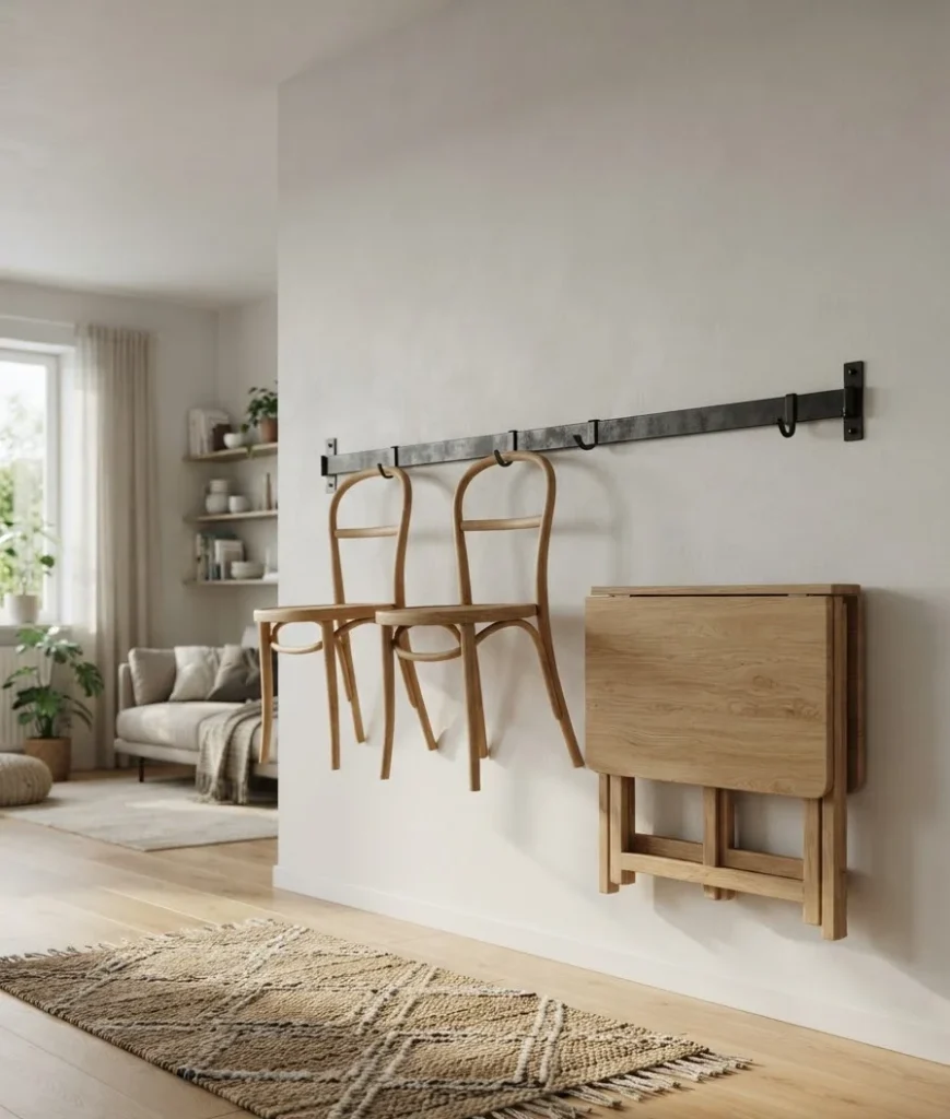 Hang your dining chairs