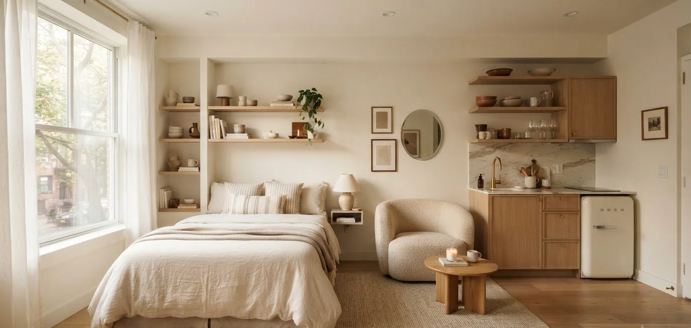 How To Maximize Space In A One Room Apartment A Room By Room Guide