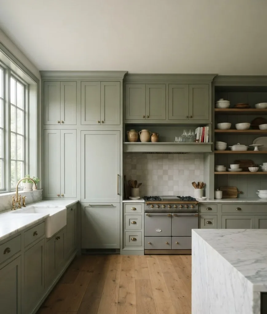 Inset cabinet doors