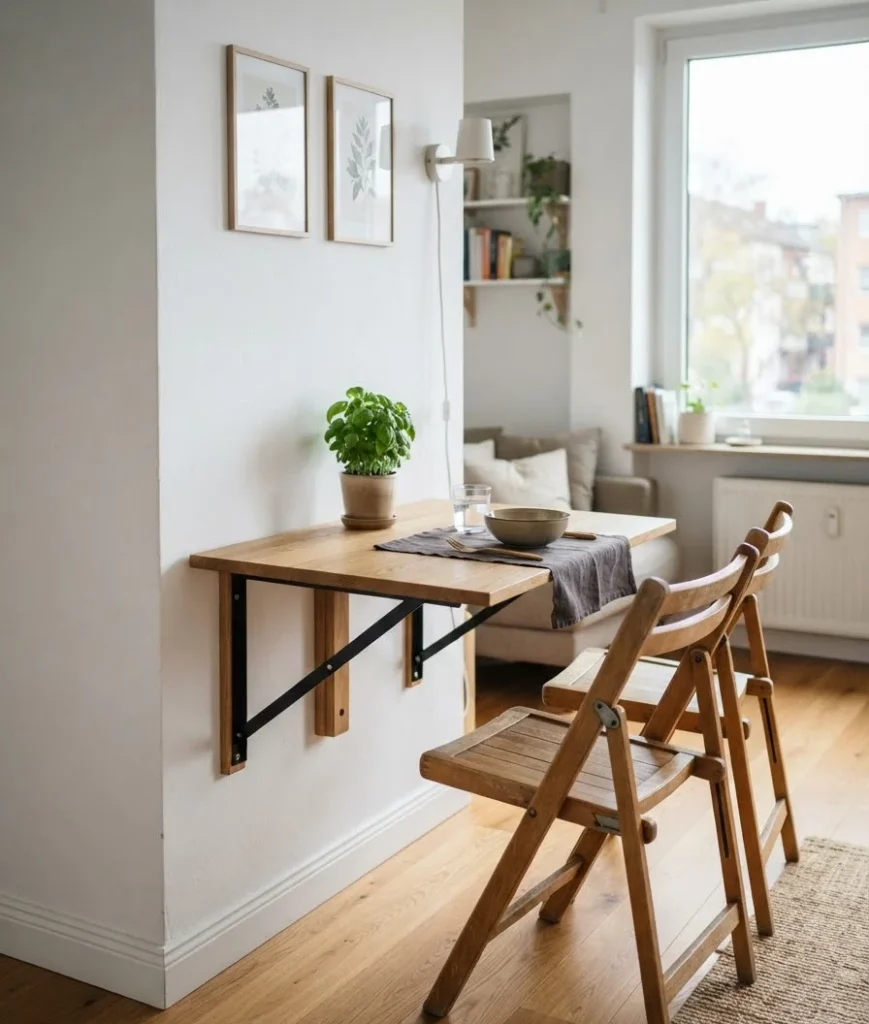 Install a wall-mounted drop-