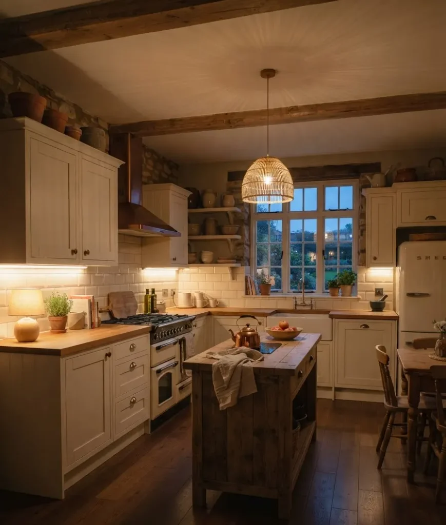 Layered lighting at