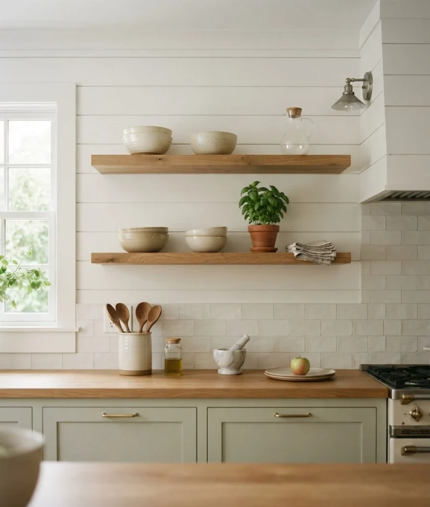 Leave a few shelves