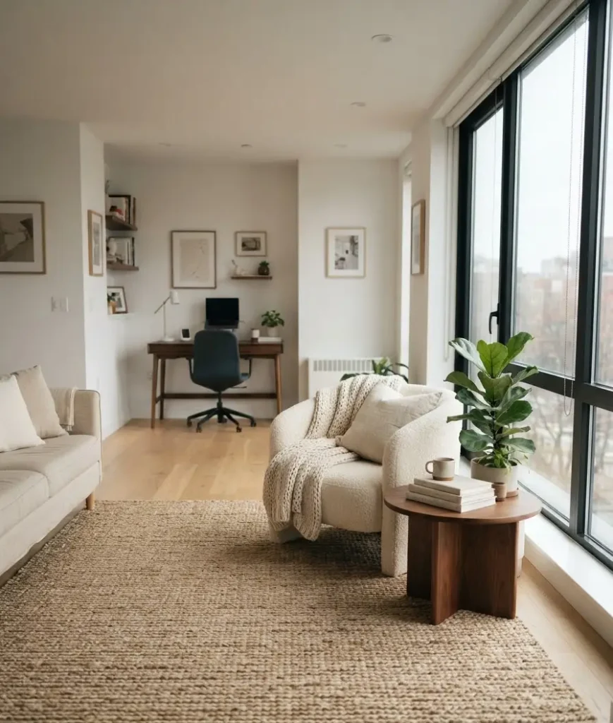 Let a rug define the zone
