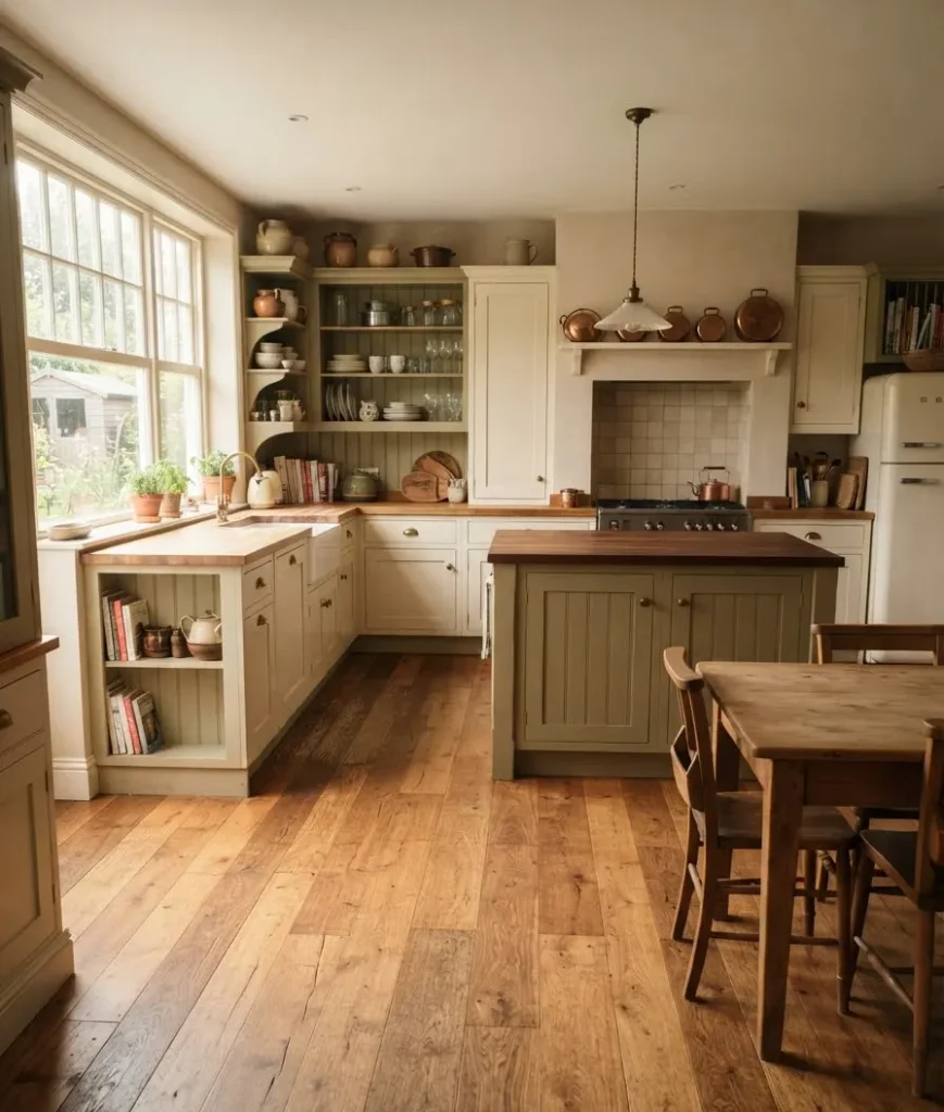  Pick warm-toned wood 