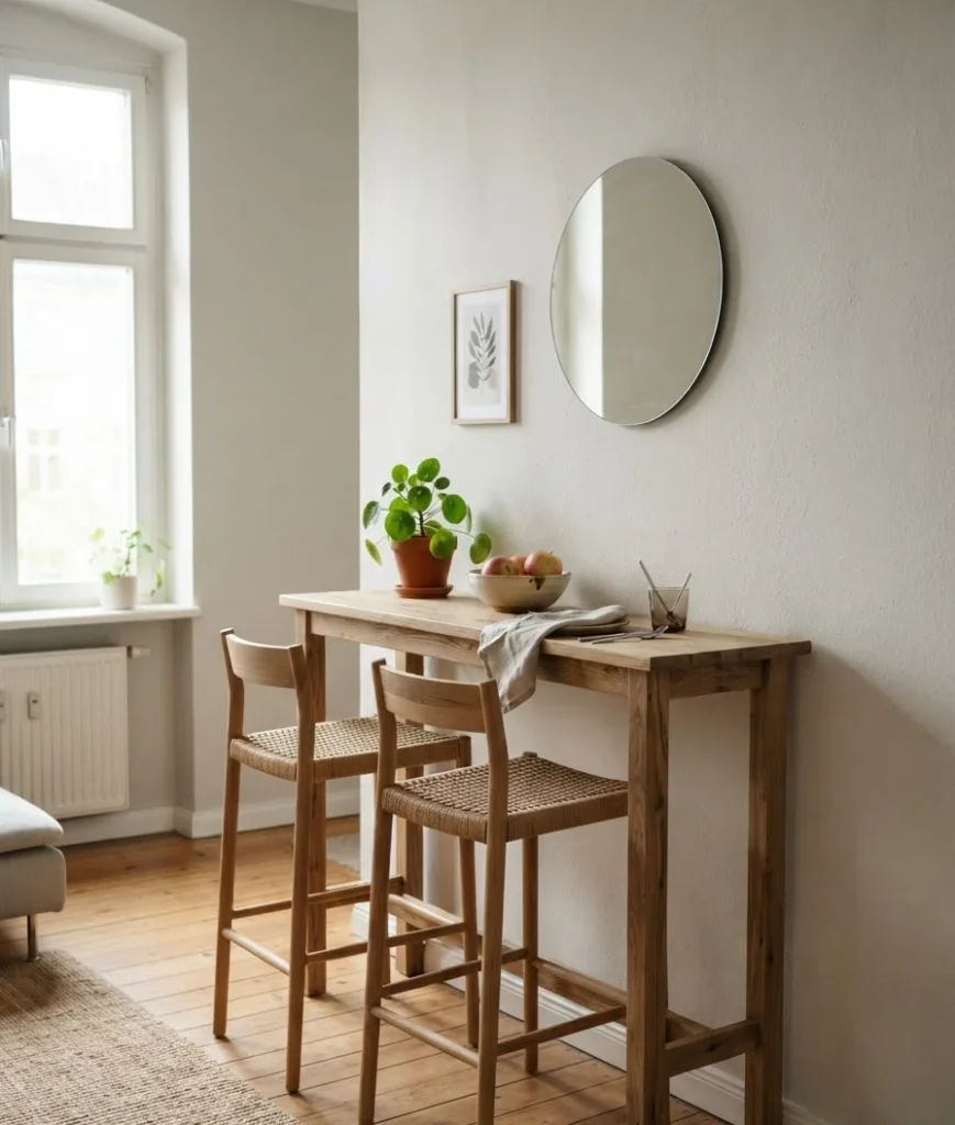 Repurpose a console table as
