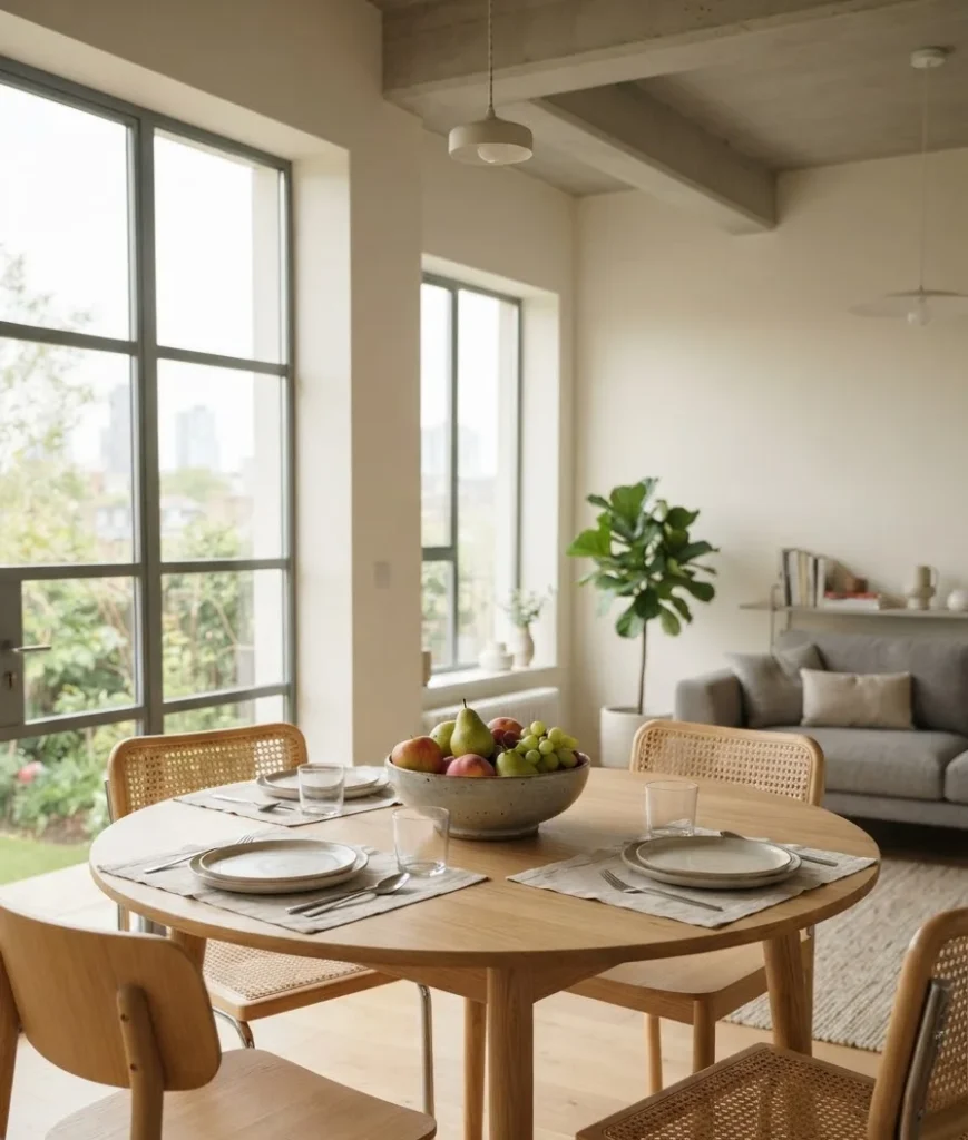  Skip the oversized centerpiece