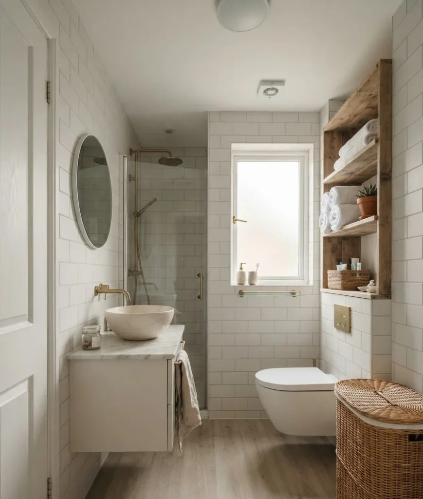 The bathroom