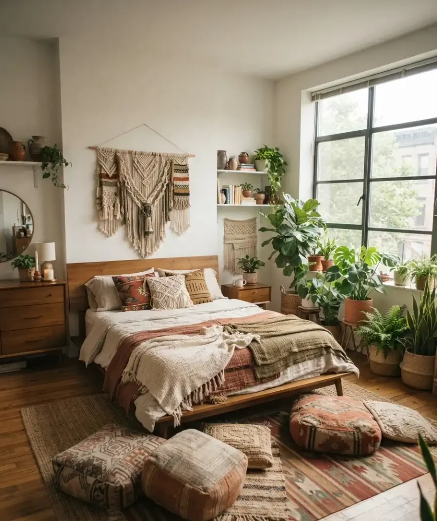 The building blocks of a boho room