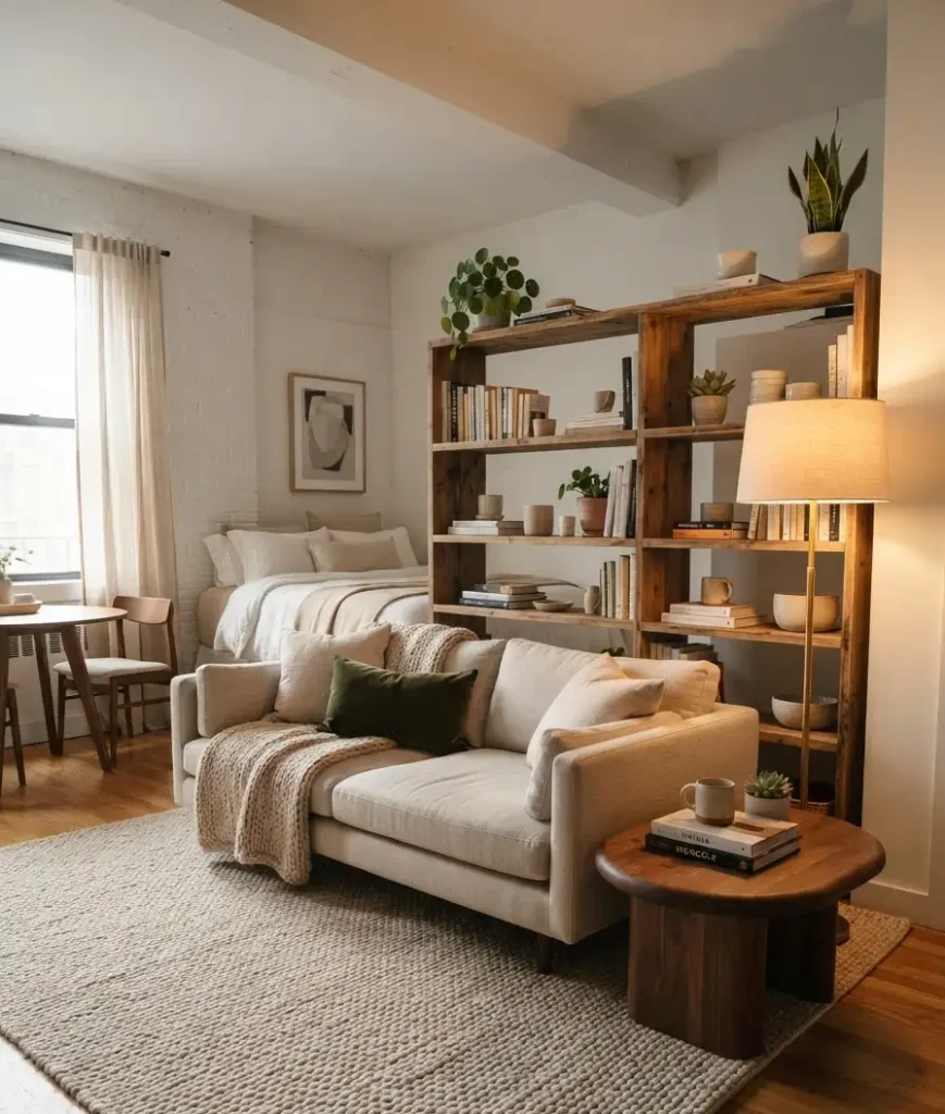 The living area