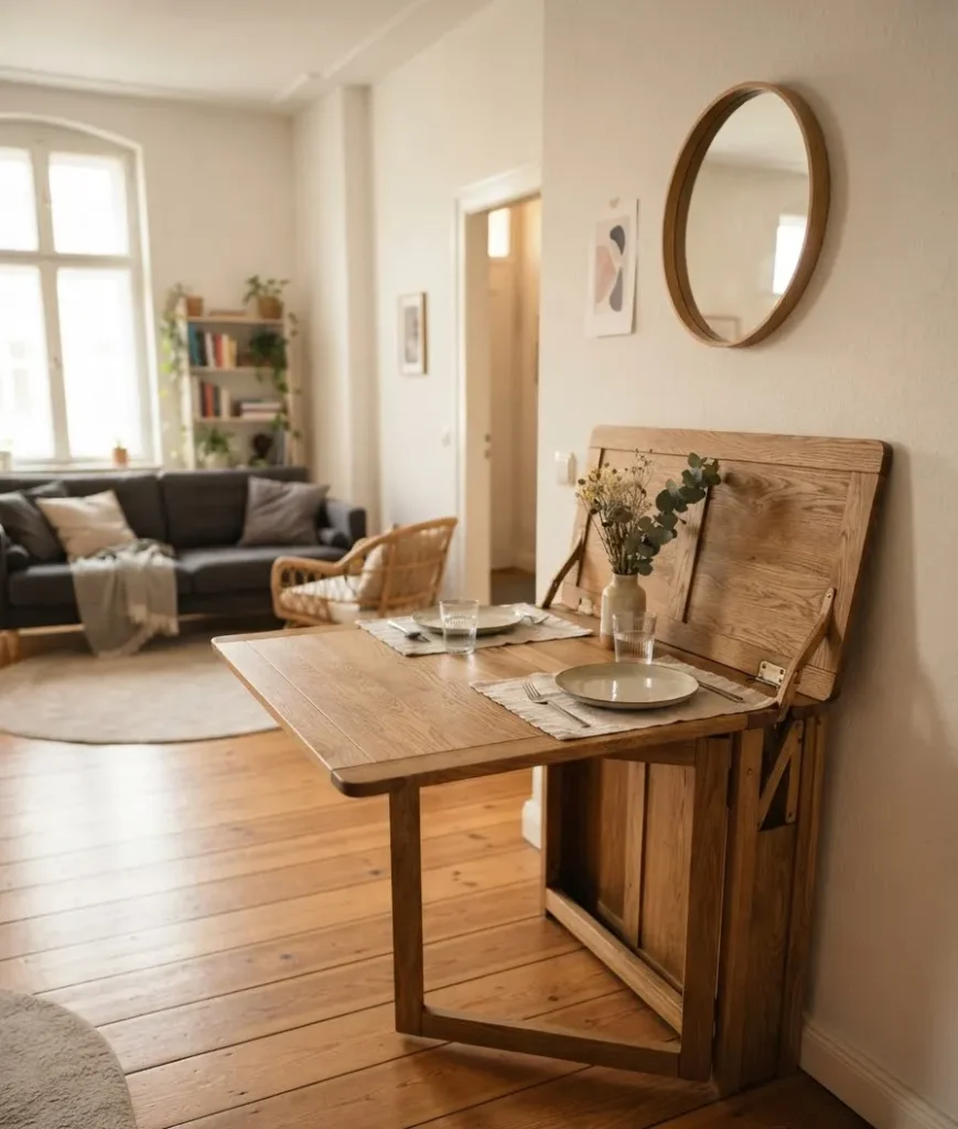 Try a console table that