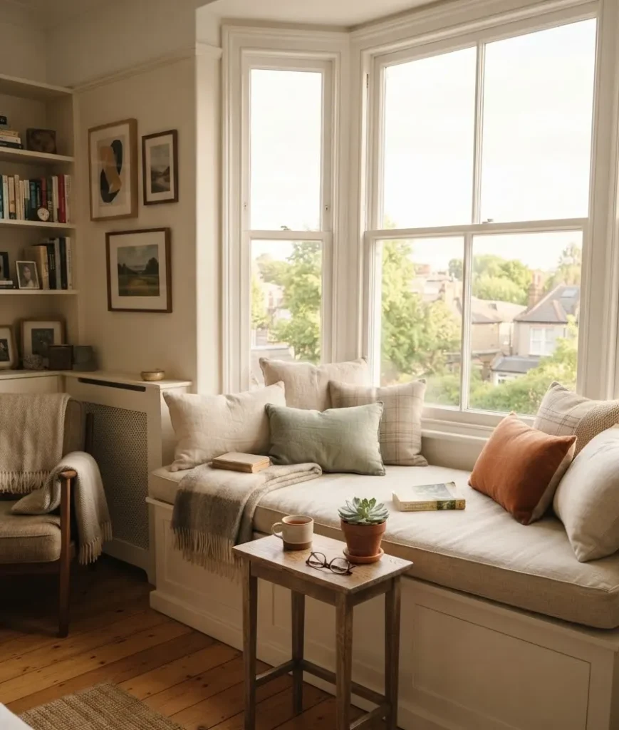 Try a window-seat dining 