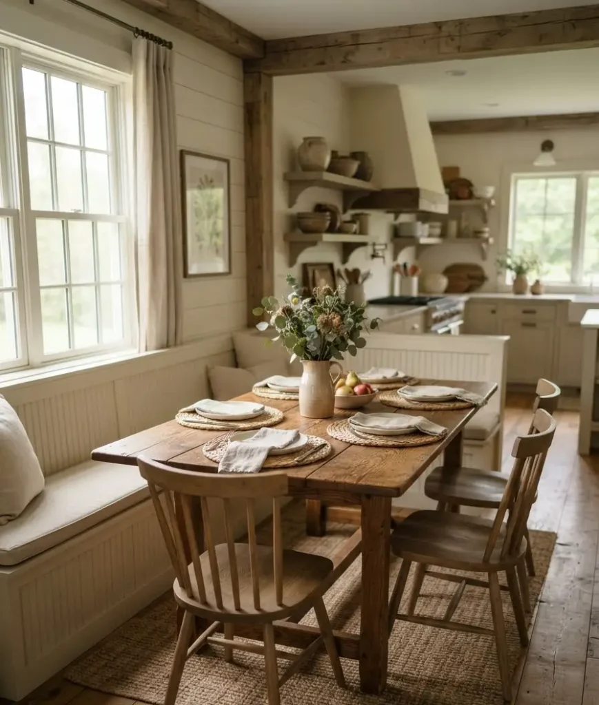 Use woven placemats over
