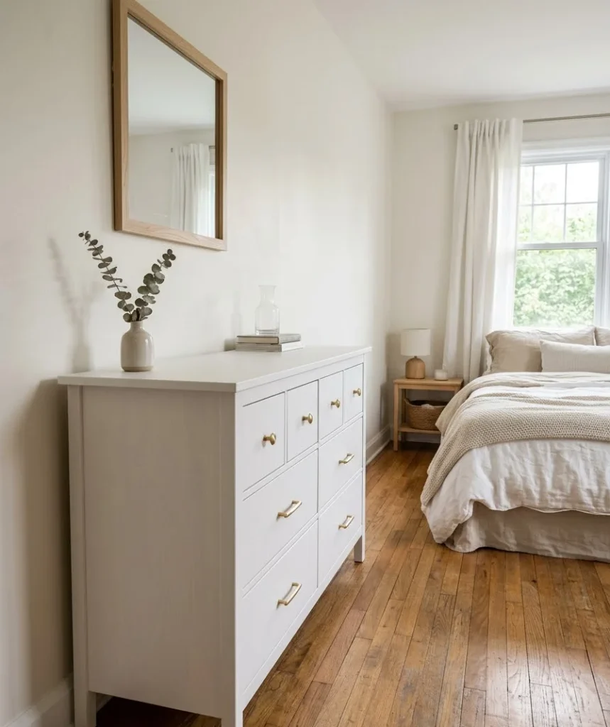 19. Repaint old furniture instead of replacing it