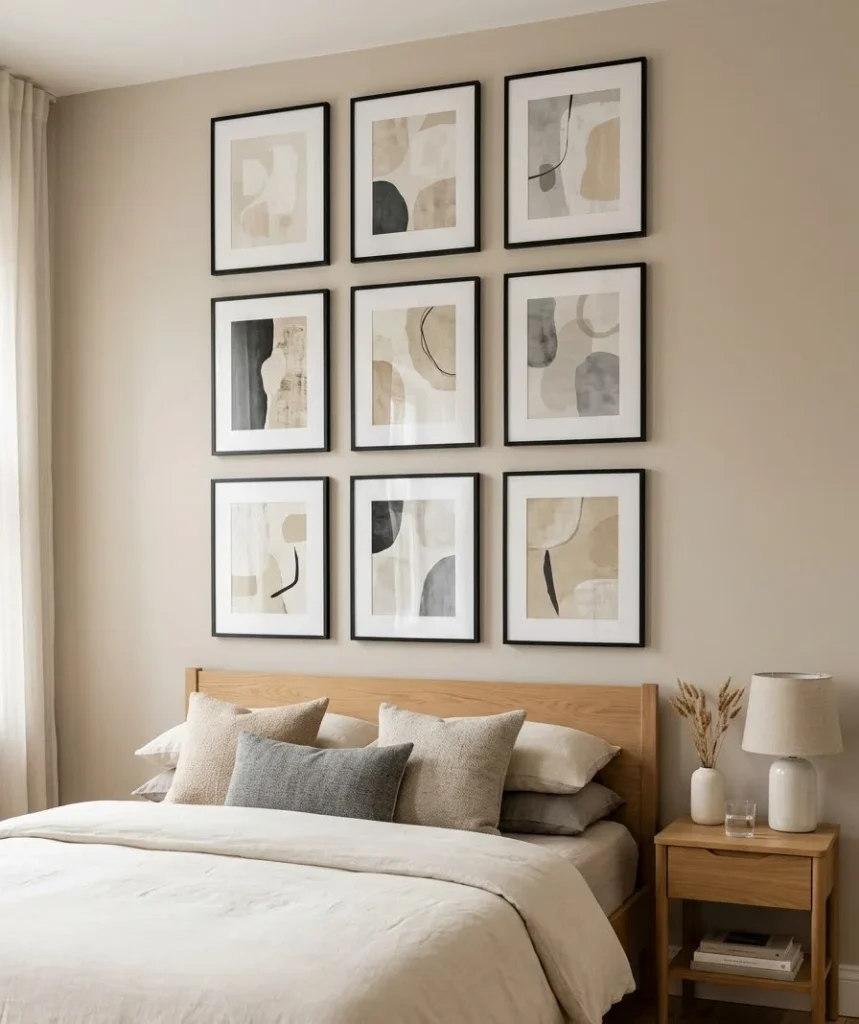 A gallery wall of prints you actually like