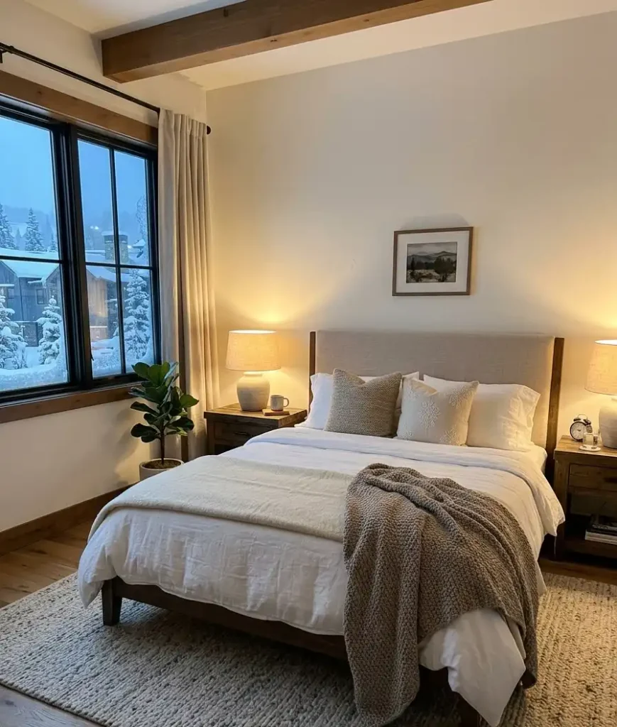 A layered bed