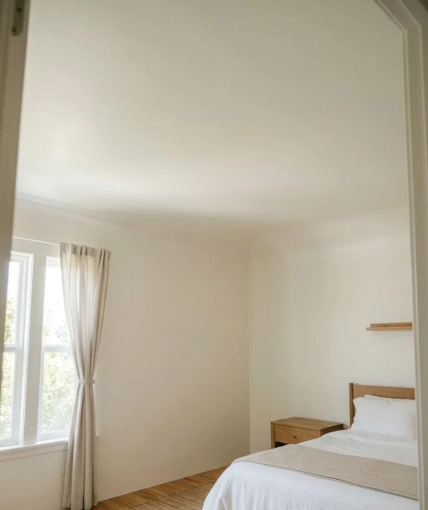 A quick note on trim and ceilings