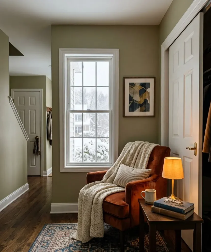 A reading nook