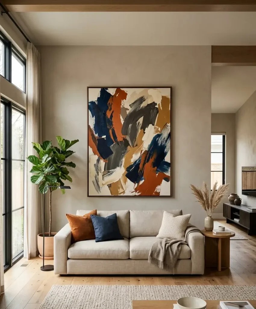 A single oversized art