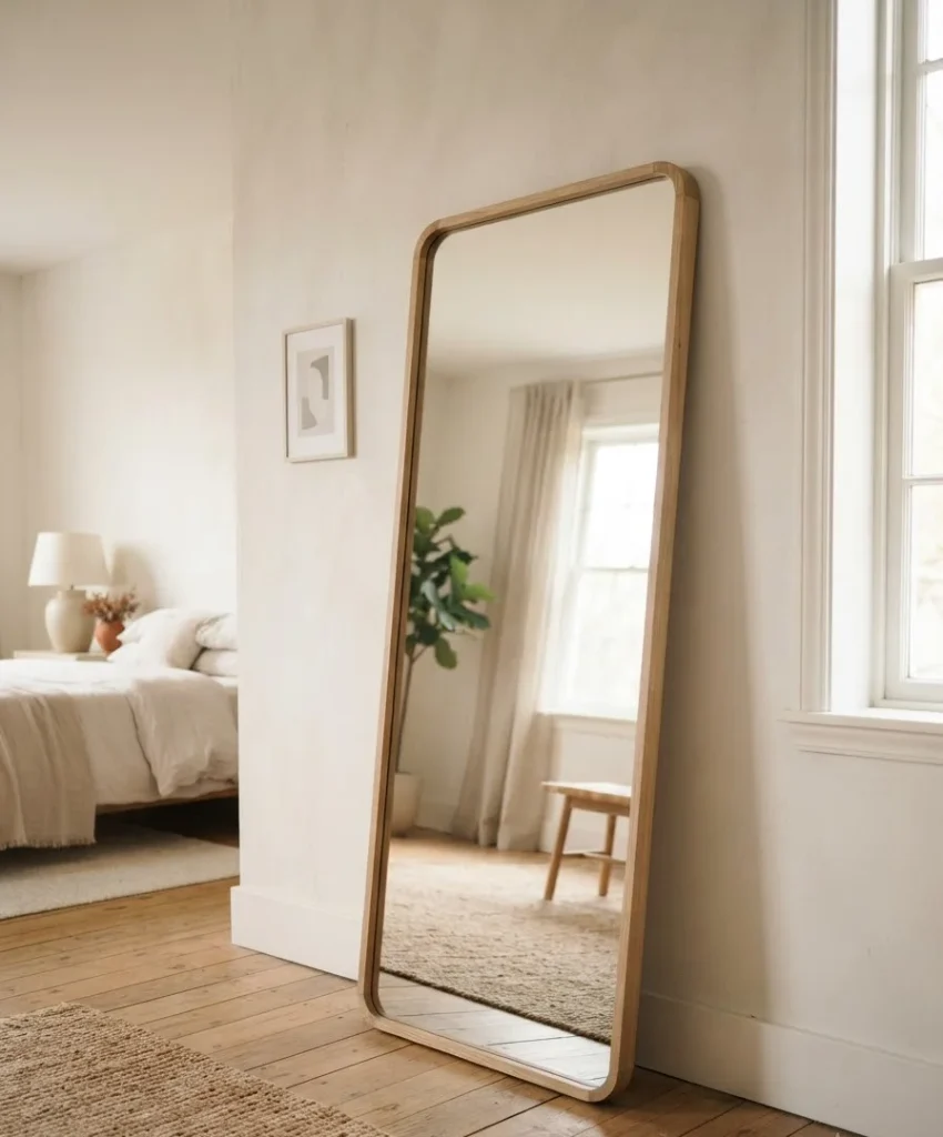 Add a full-length mirror