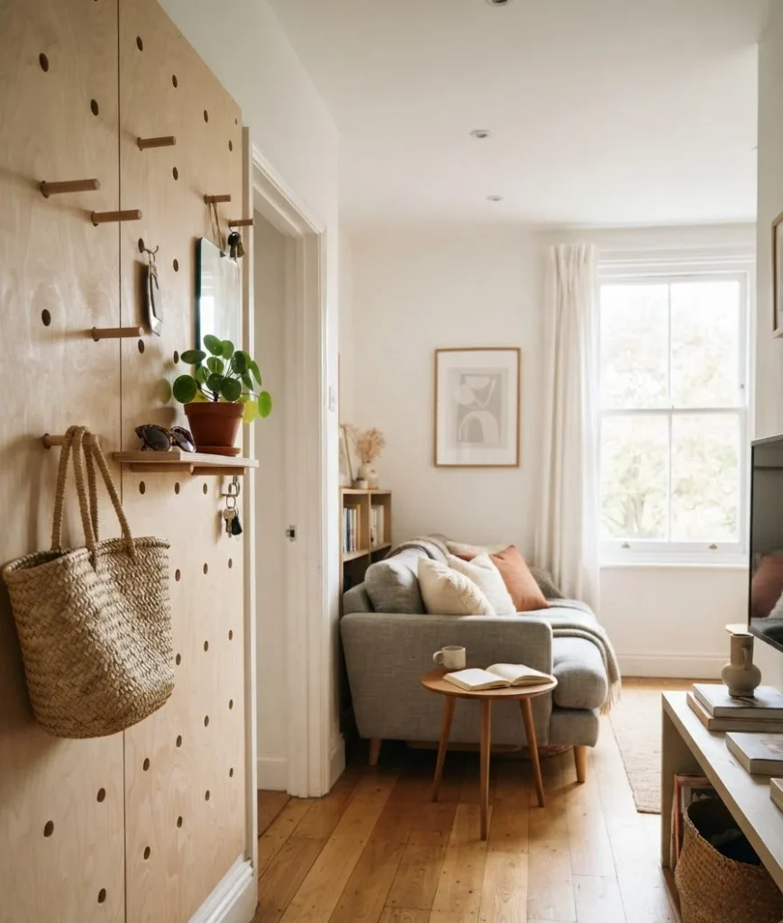 Add a pegboard for