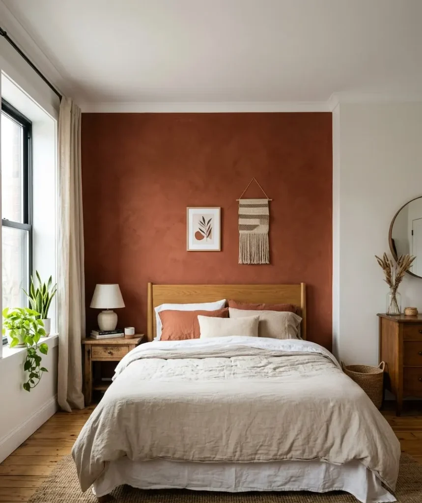 Add a single accent wall, not four