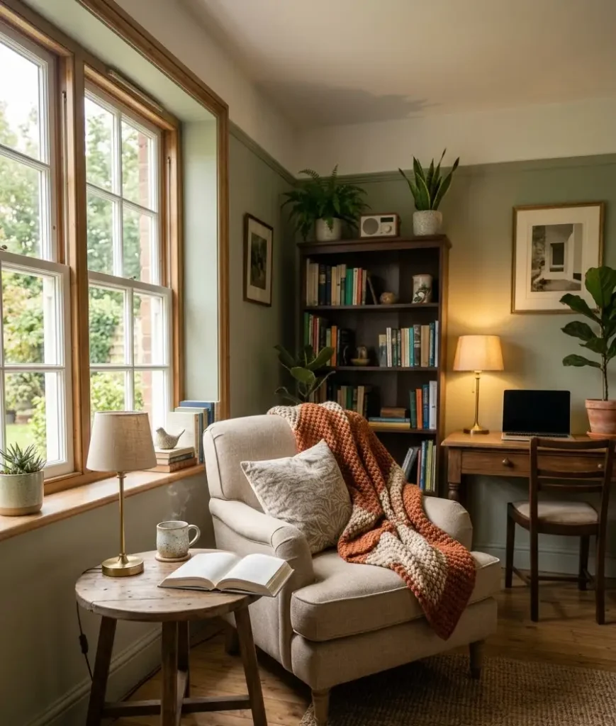 Add a small area for reading or thinking