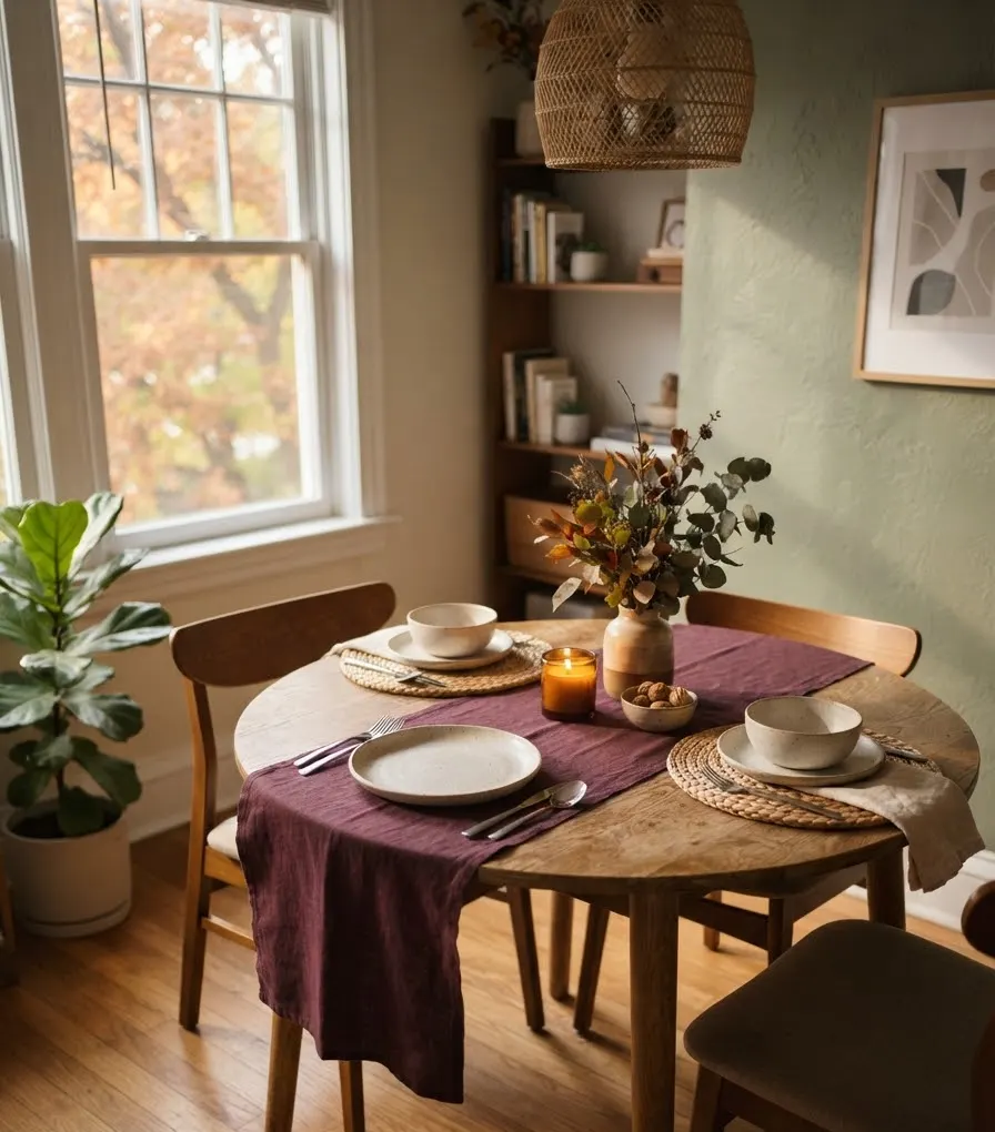 Add a table runner in a dee