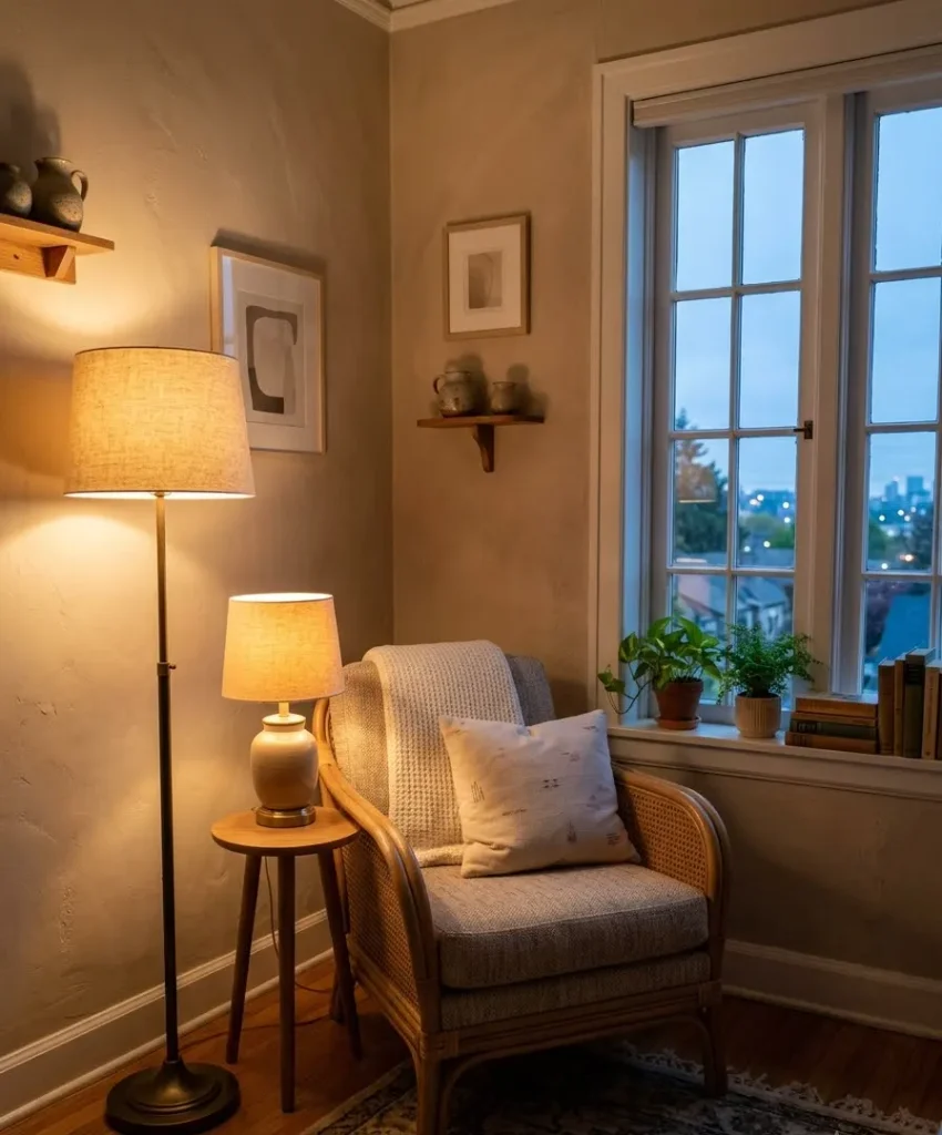 Add at least two lamps