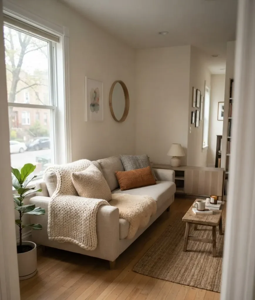 Add texture through textiles