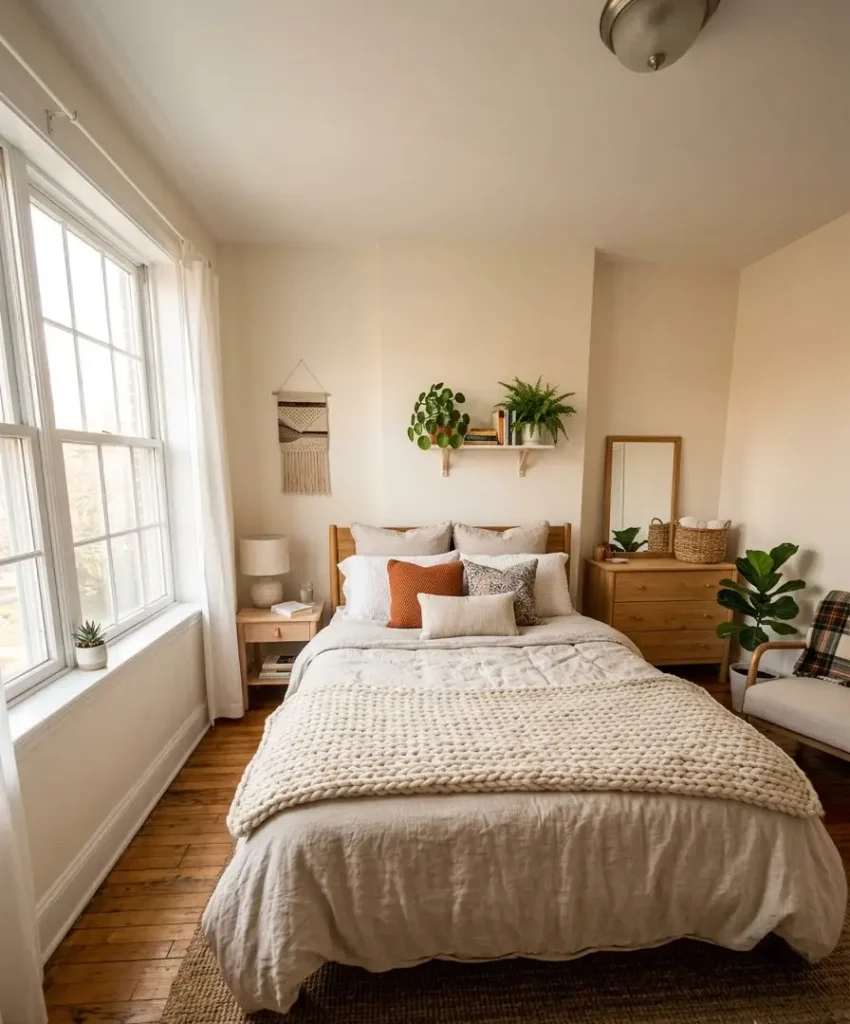 Add texture to your bed with