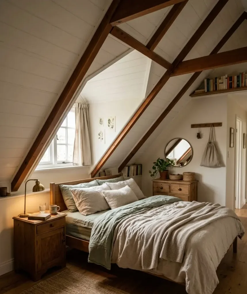 Angle the bed in an oddly