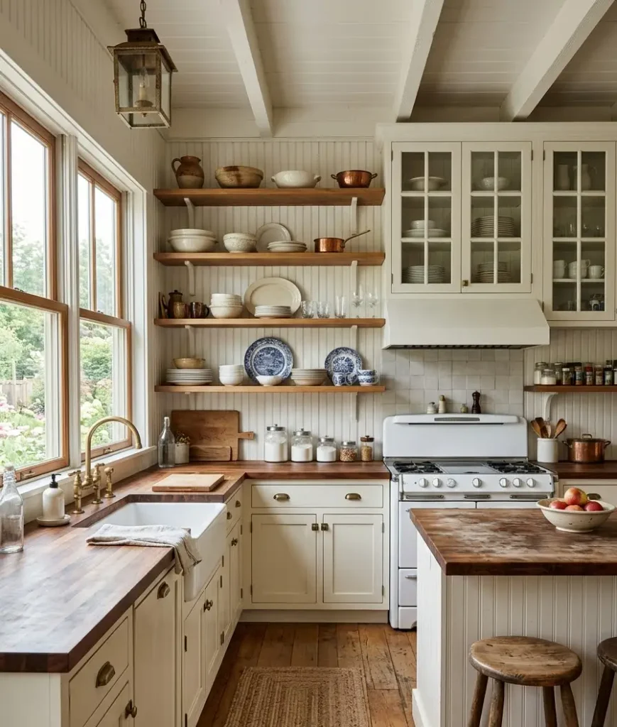Beadboard cabinet