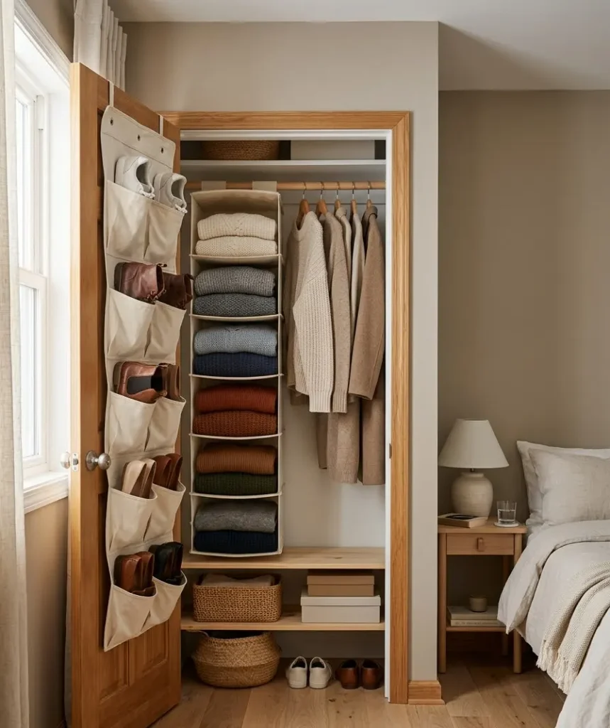 Bed risers for extra clearance