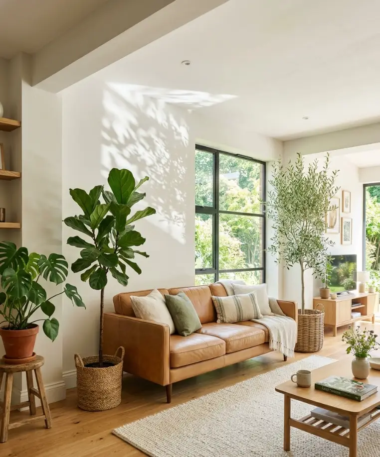 Big leafy plants