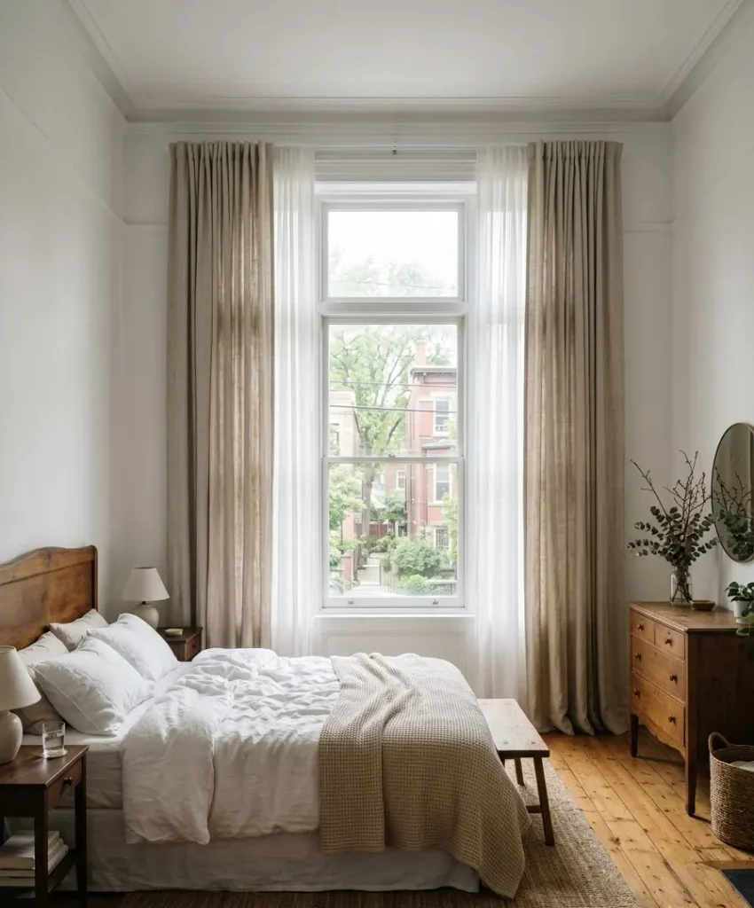 Bring in curtains