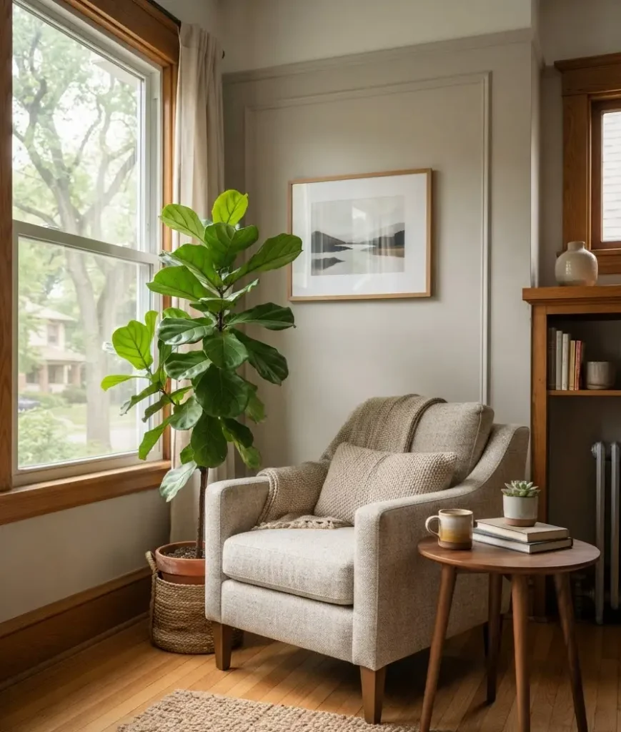 Bring in live greenery