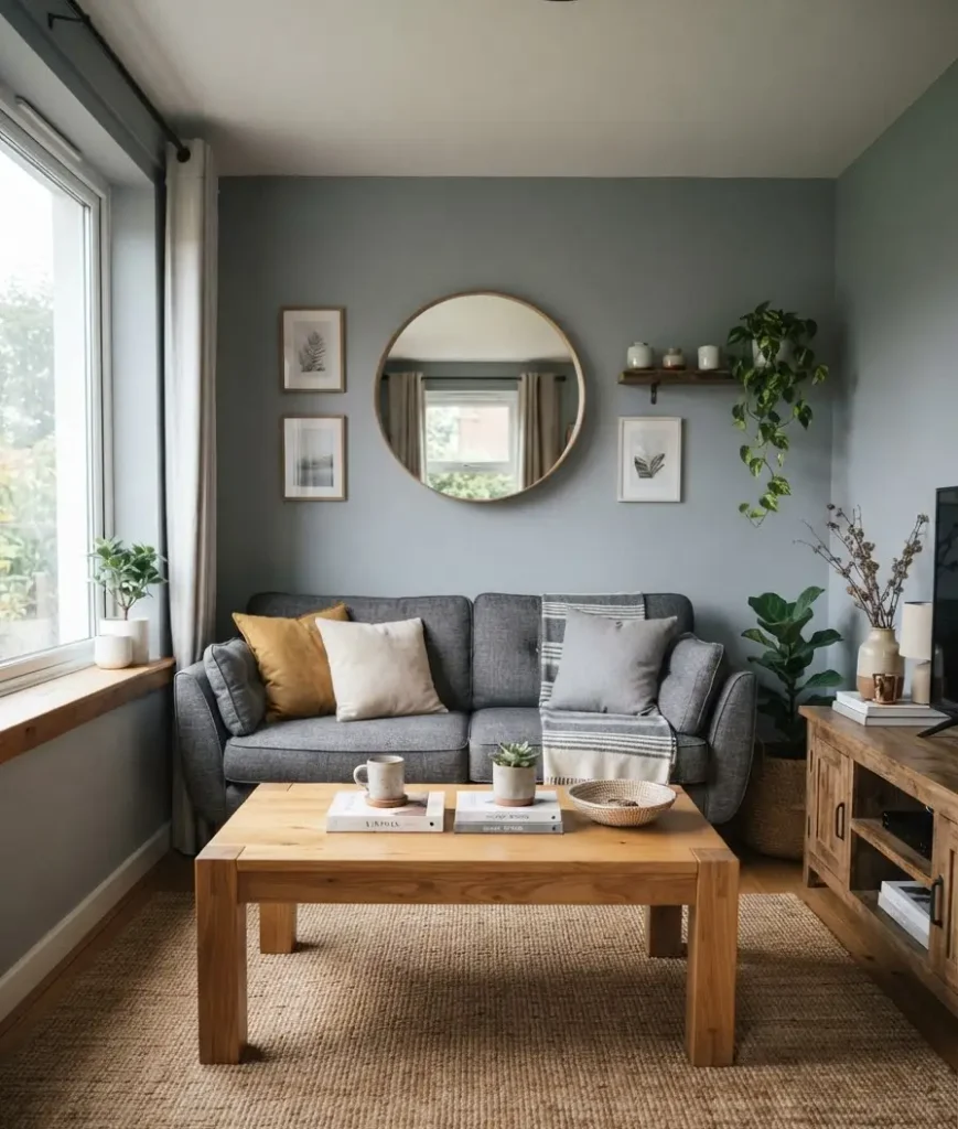 Bring in wood tones
