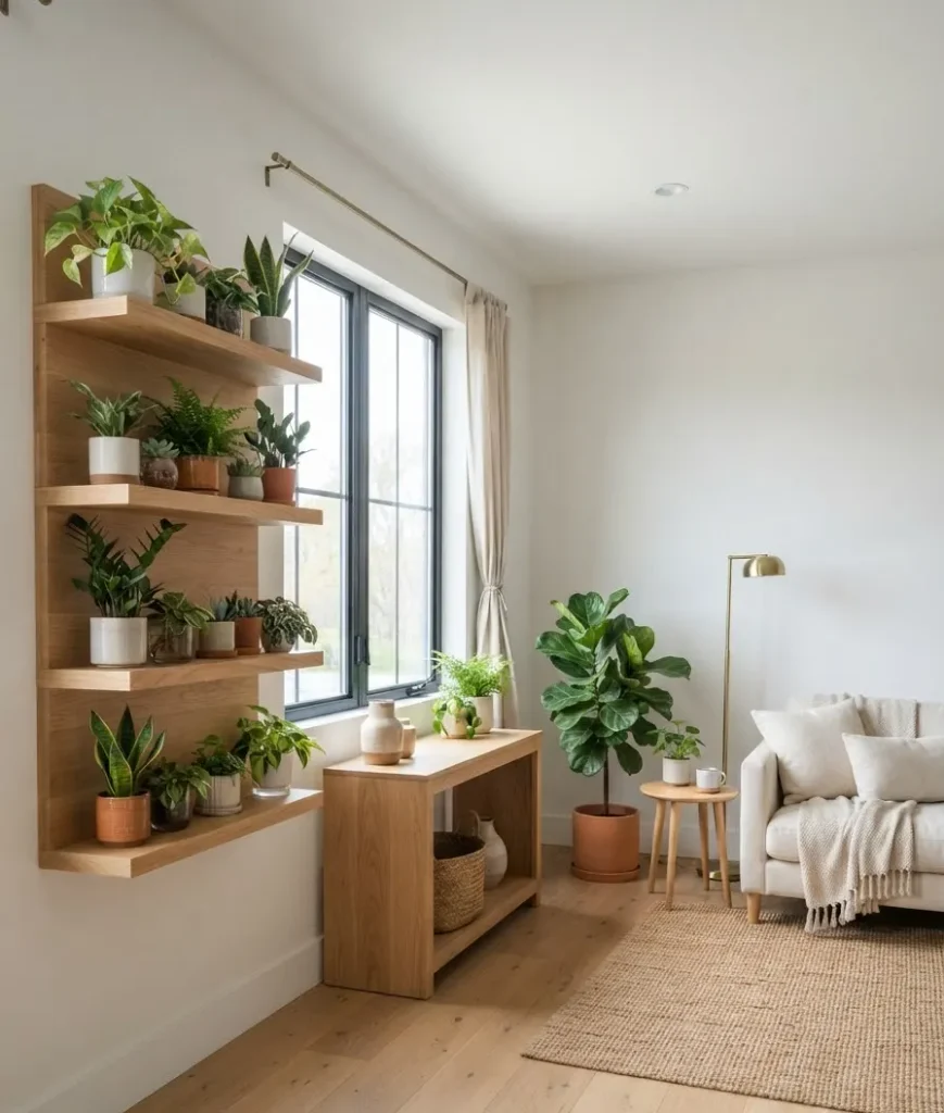  Build a simple DIY plant shelf