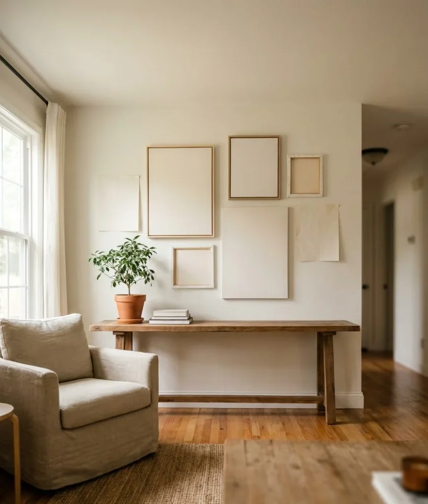 Build a small gallery wall