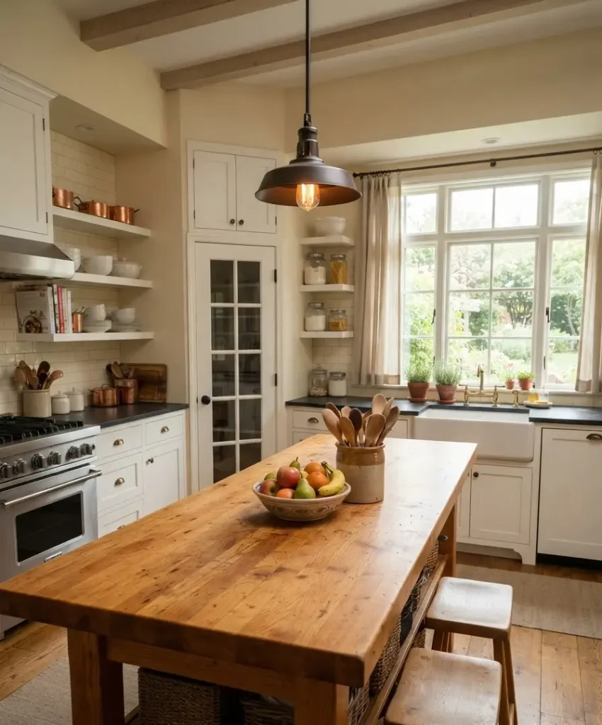 Butcher block countertops