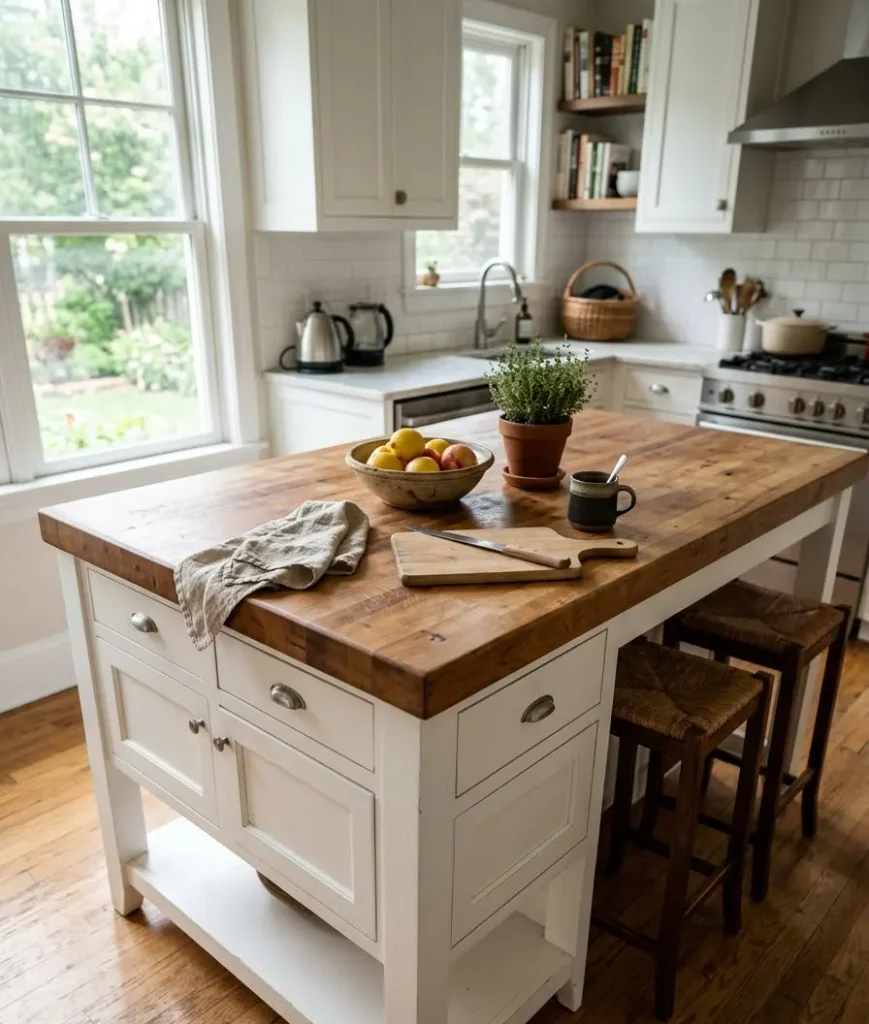 Butcher block on 