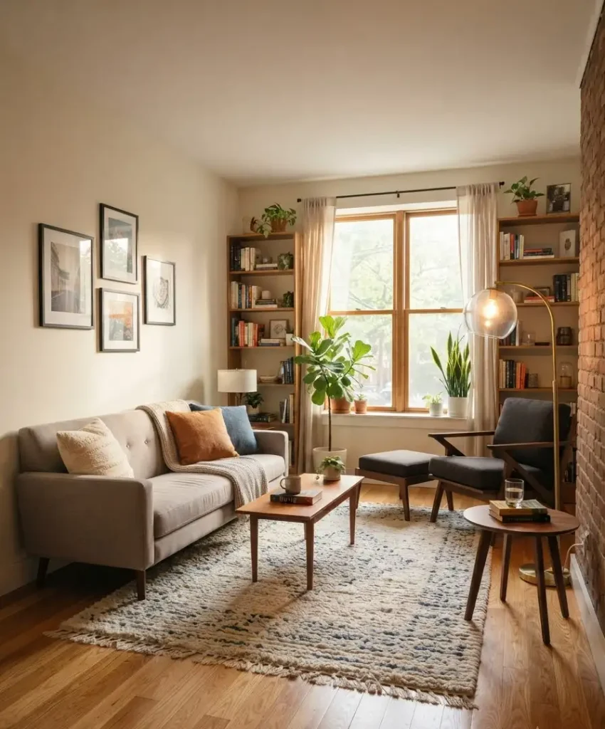 Buy a sofa with slim arms
